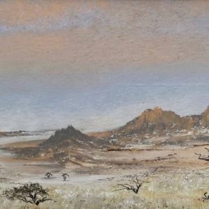 Sunset over the Namib