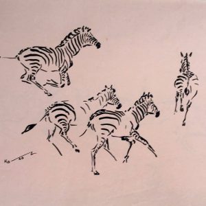 Zebras in Gallop