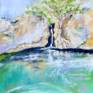 warmquell tree green turquoise